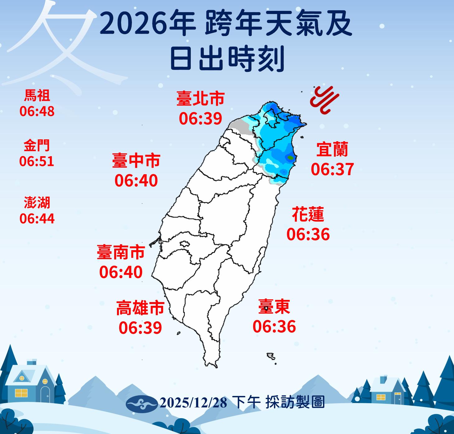 天氣預報-氣象預報-氣象署-明天的天氣-一週天氣