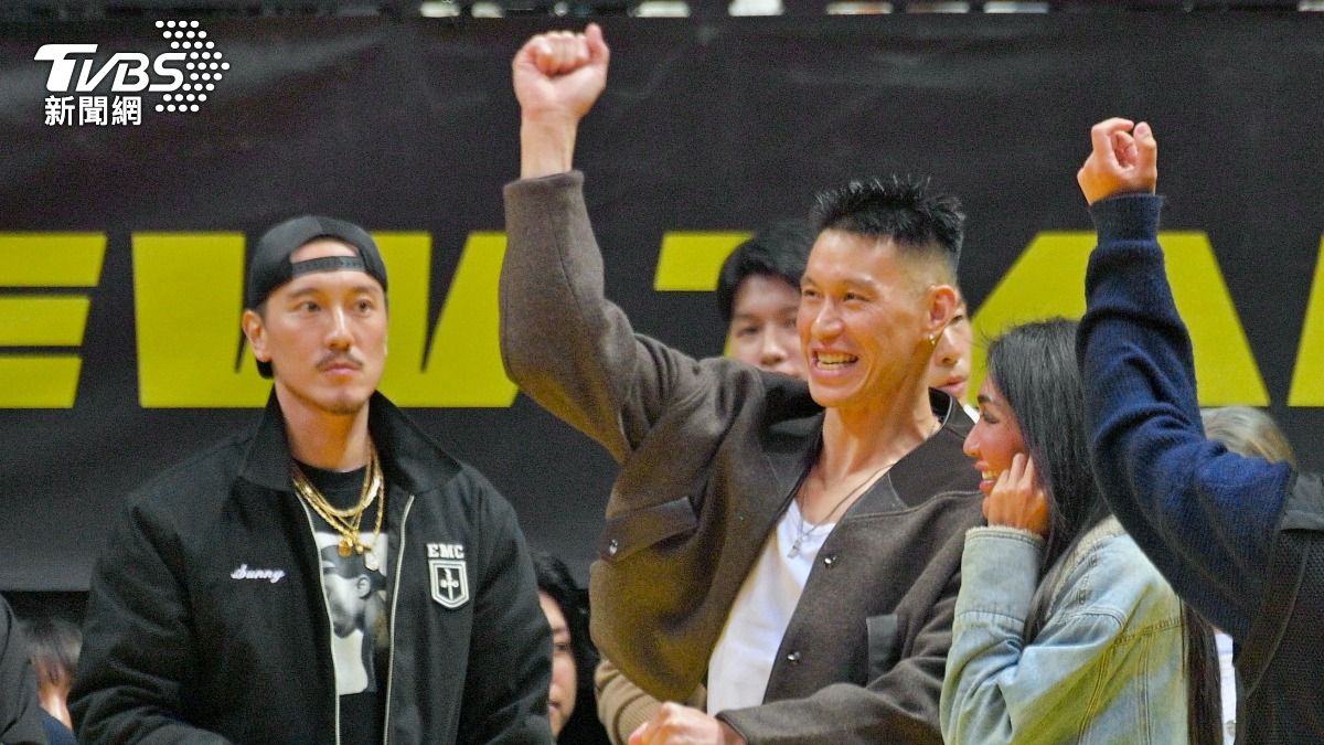 林書豪退役儀式,新北國王逆轉海神獲勝。(圖/胡瑞麒攝)