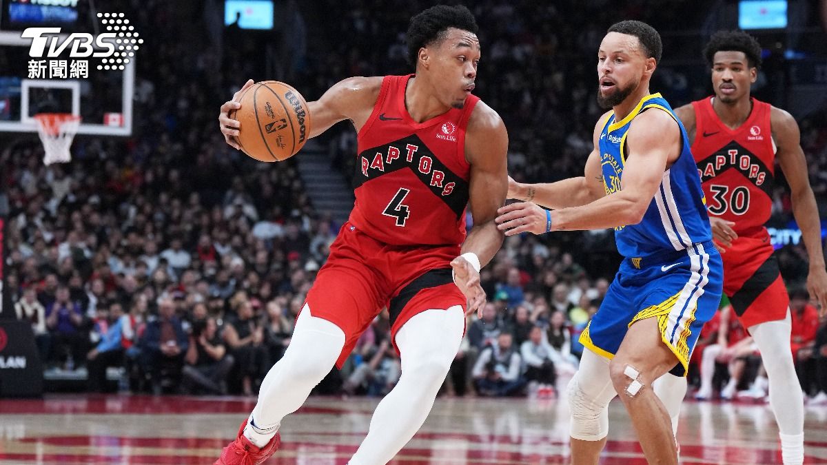 NBA/柯瑞39分白搭!暴龍少主「史詩大三元」 中斷勇士3連勝