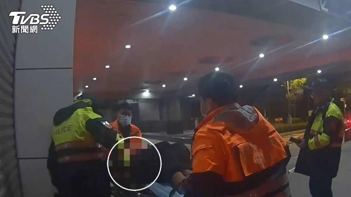 低溫險猝死!北市男蜷曲南港車站外「喘不過氣」 警急救命