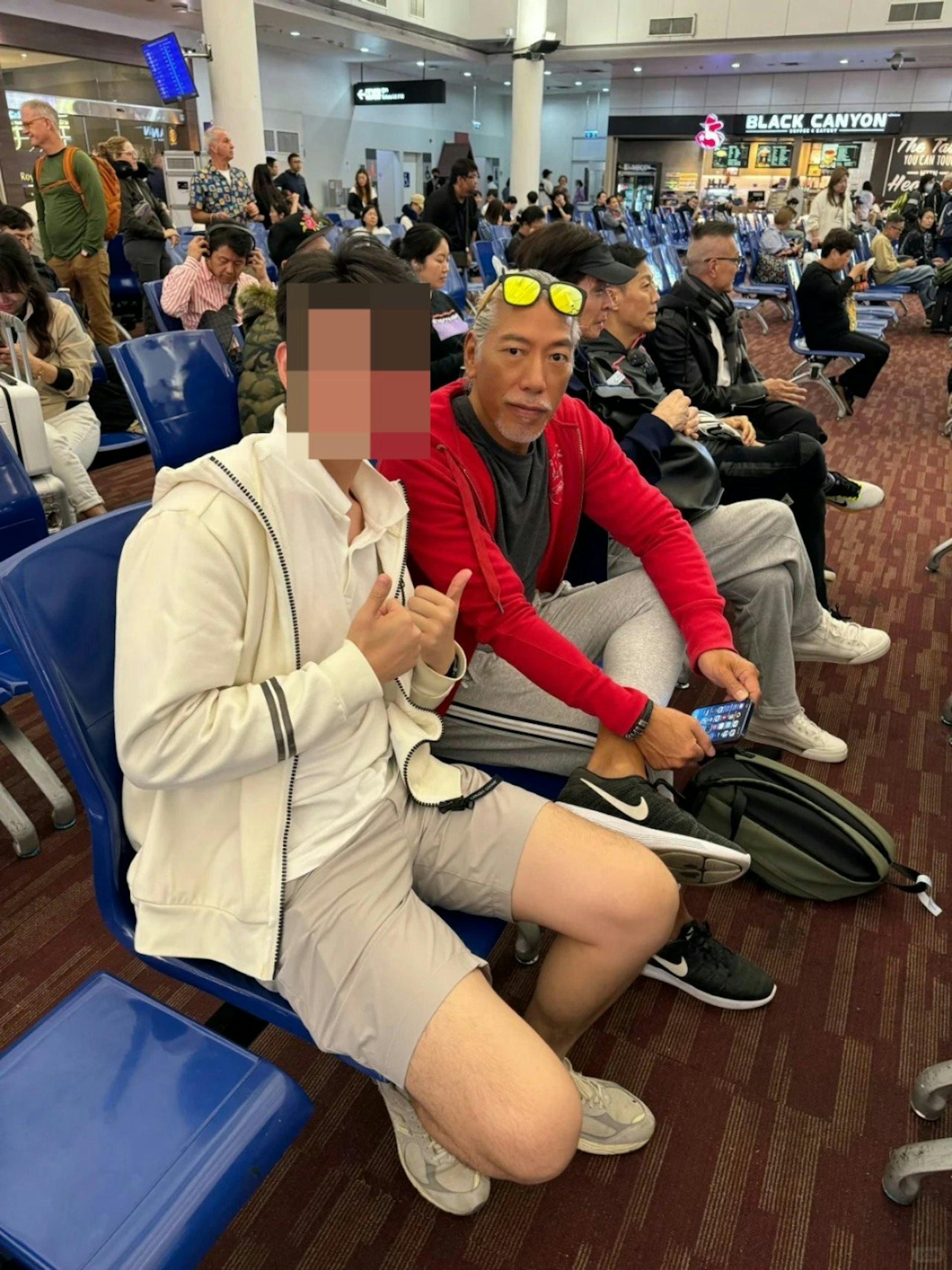 張耀揚狀態仍相當好,被網友稱讚越老越帥。(圖/翻攝自小紅書)