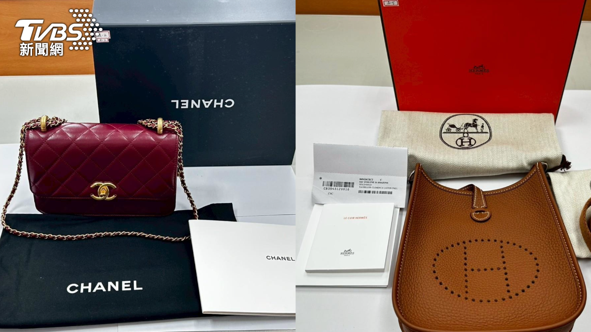 豪宅內搜出大量精品。（圖／TVBS）