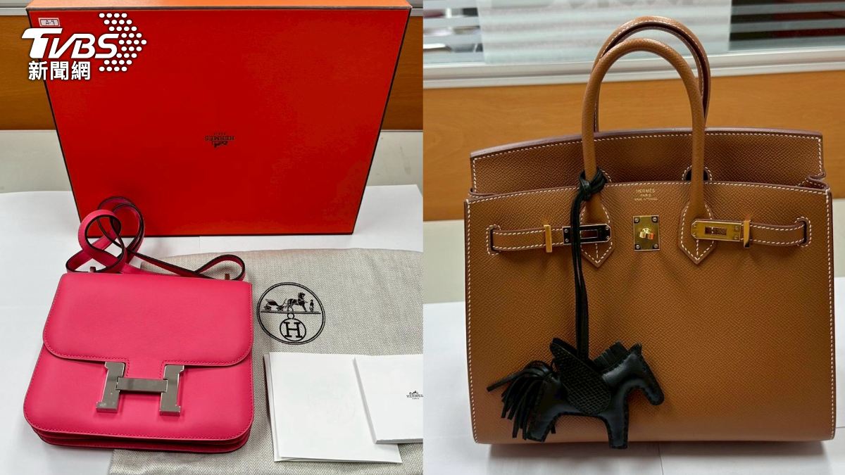 豪宅內搜出大量精品。（圖／TVBS）
