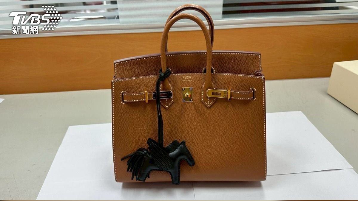 Hermès Birkin 25 Sellier。（圖／TVBS）