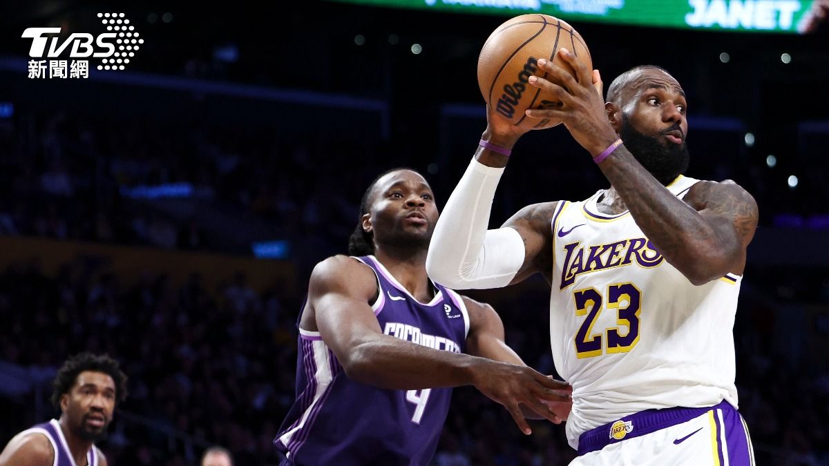 NBA/詹姆斯+唐西奇聯手轟58分 湖人擊敗國王終止3連敗