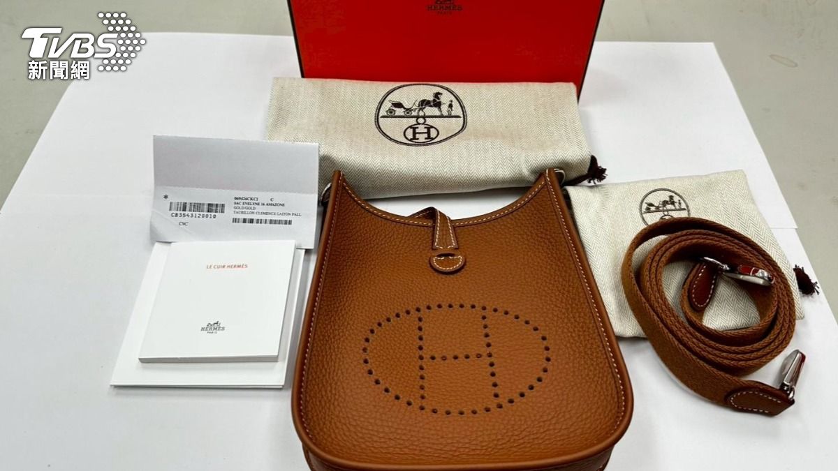 Hermès Evelyne TPM 算是受歡迎的入門款，深受小資族喜愛。（圖／TVBS）
