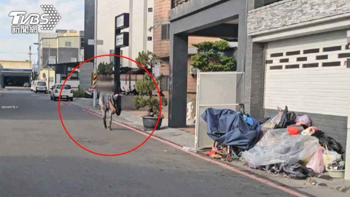無論是環保局還是警局的強力執法,都難以改變潘姓婦人對撿拾回收物的執著。(圖/TVBS)