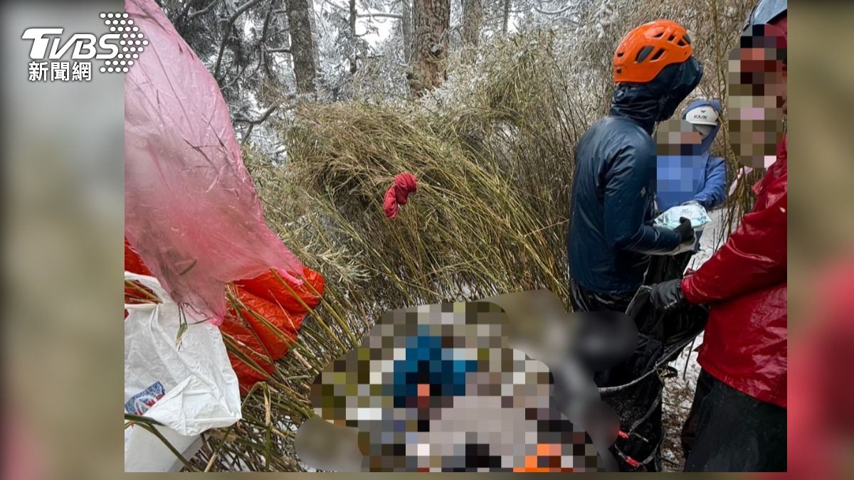 「失溫致命」雪霸連2人喪命！苗栗台中消防上山救援