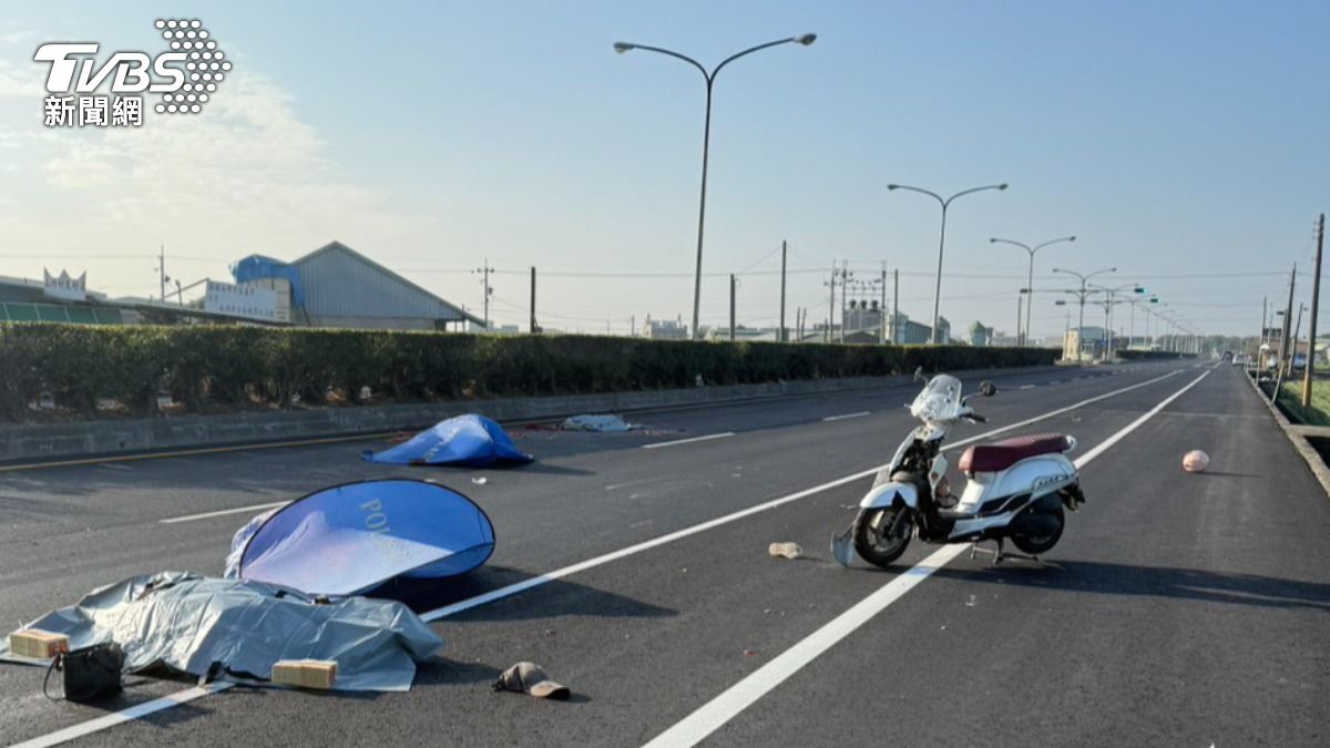 快訊/雲林死亡車禍!機車、腳踏車騎士 遭撞擊輾過雙亡