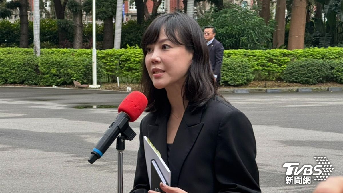 行政院發言人李慧芝。(圖/劉庭宇攝)