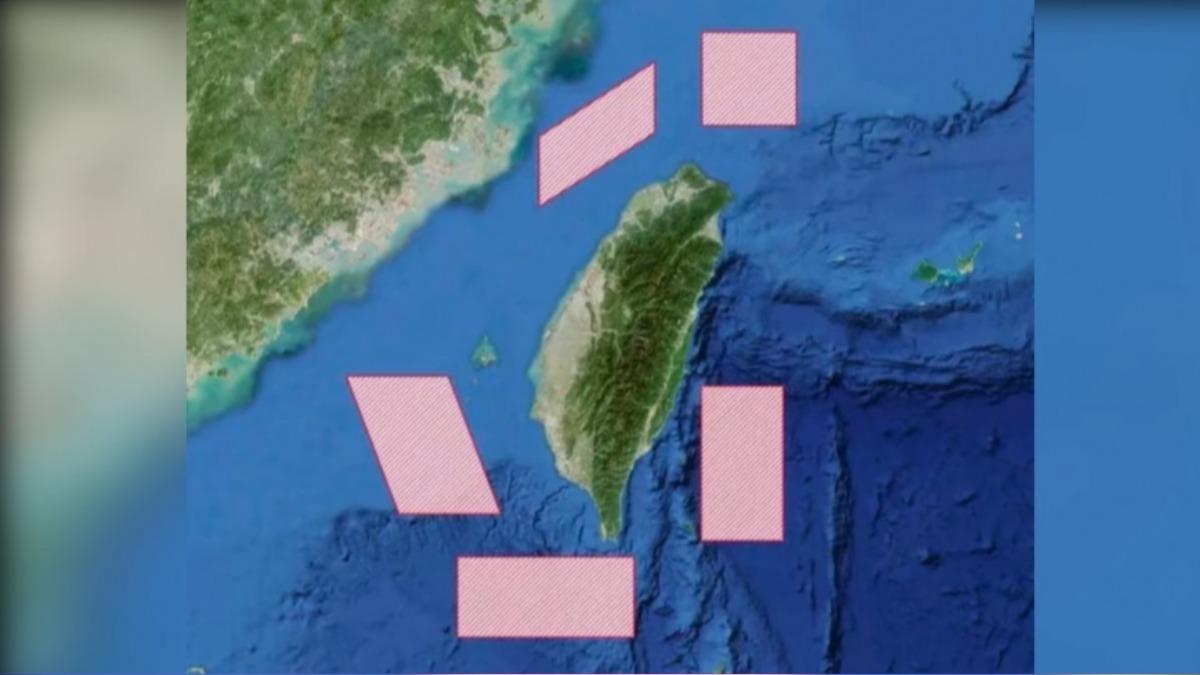 這次演習在地緣上刻意逼近日本專屬經濟海域(EEZ),等同是把日本和駐日美軍,列入警告範圍。(翻攝/解放軍東部戰區微博)
