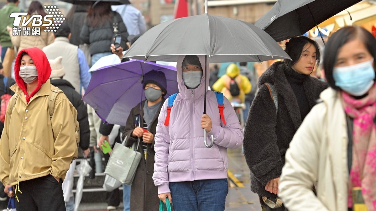 北部跨年雨神攪局!粉專曝「下波冷氣團更猛」:把冬天一次吐回來