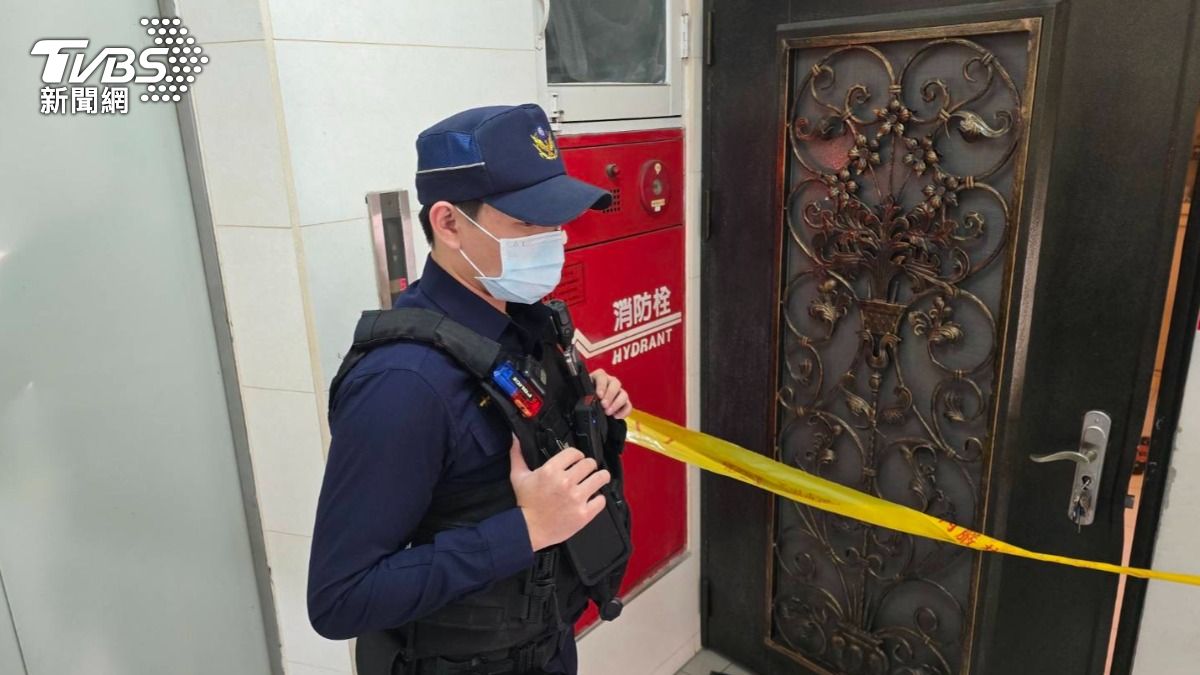 警方獲報立即趕往現場。（圖／TVBS）