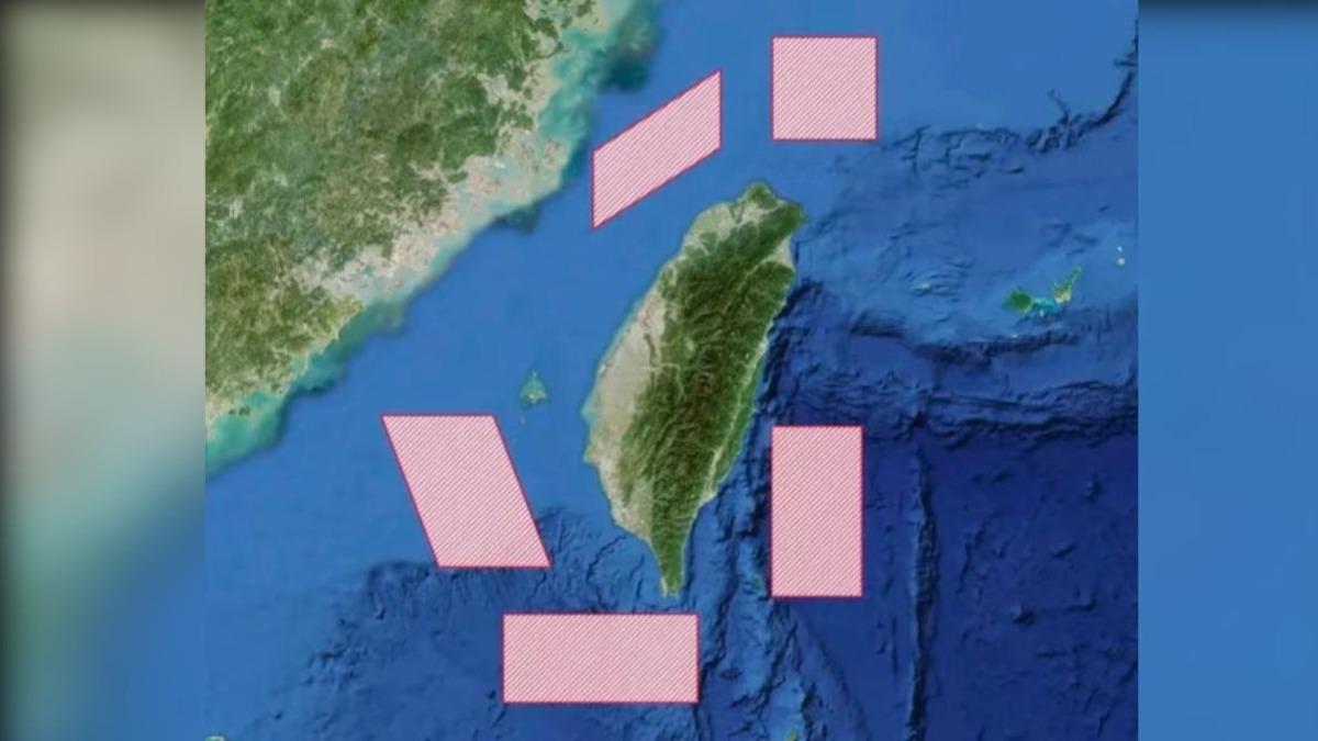 解放軍從29日開始進行名為「正義使命-2025」、圍繞台灣的軍事演習。（圖／翻攝自微博@東部戰區）
