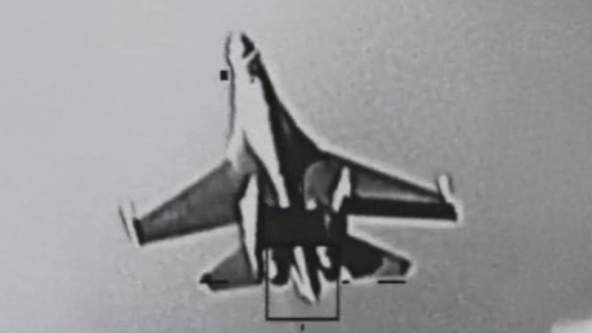 國軍F-16標定運油-20與殲-16D等,掌握共軍動態。(圖/國防部)