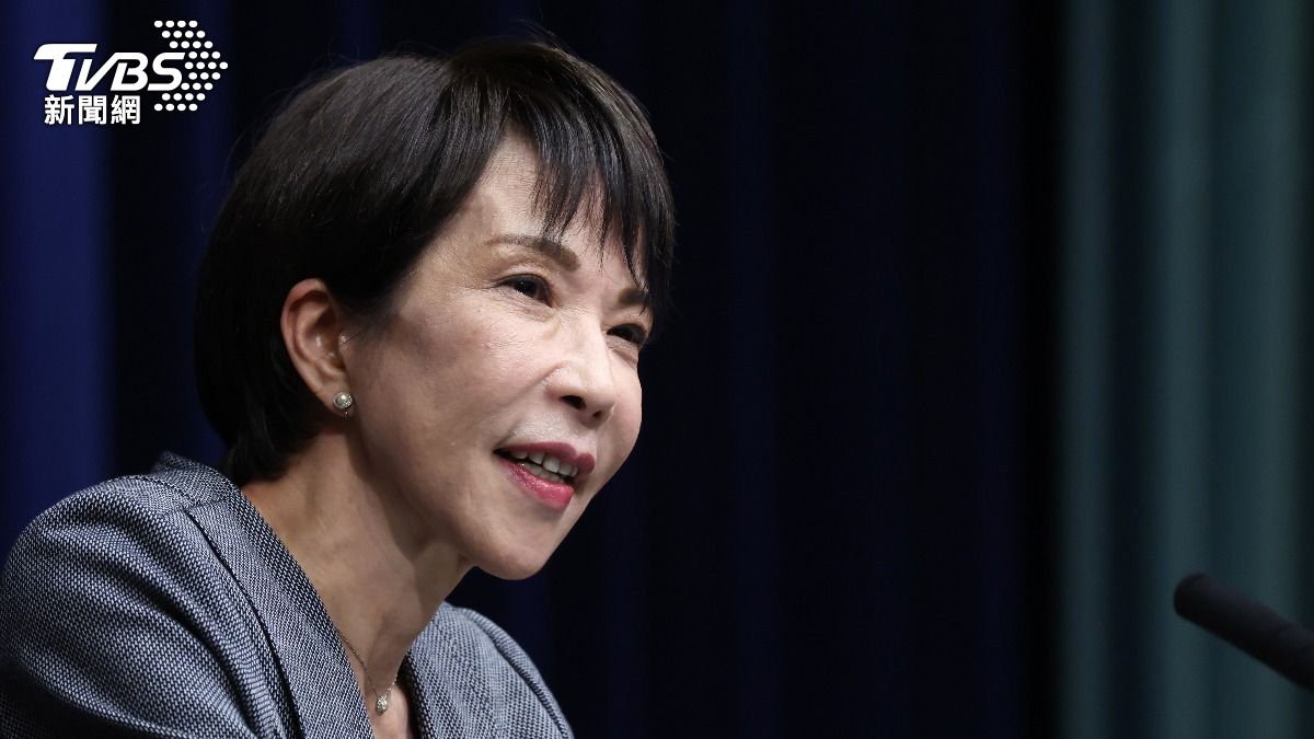 日本首相高市早苗。（圖／達志影像美聯社）