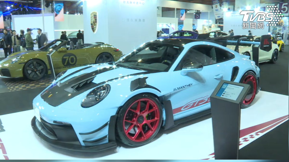 保時捷911 GT3 RS價飆2300萬。（圖／TVBS）
