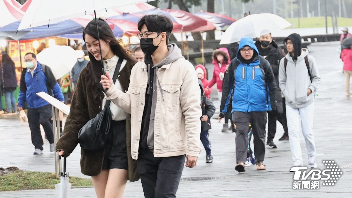 天氣/明濕冷狂風迎跨年!元旦全台凍番薯 這天探底個位數