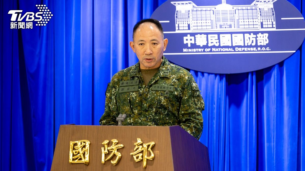 國防部情次室次長謝日升中將。（圖／國防部提供）