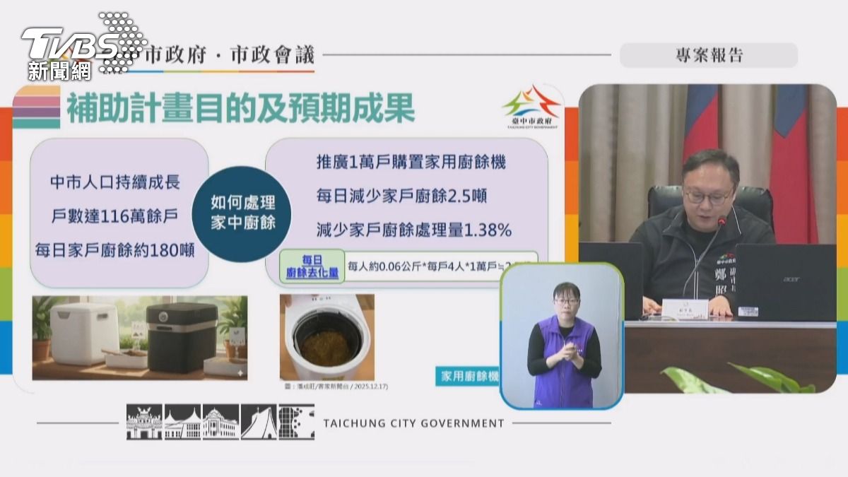 廚餘禁養豬掀危機 台中補助萬戶「每天減2.5萬噸」。(圖/TVBS)