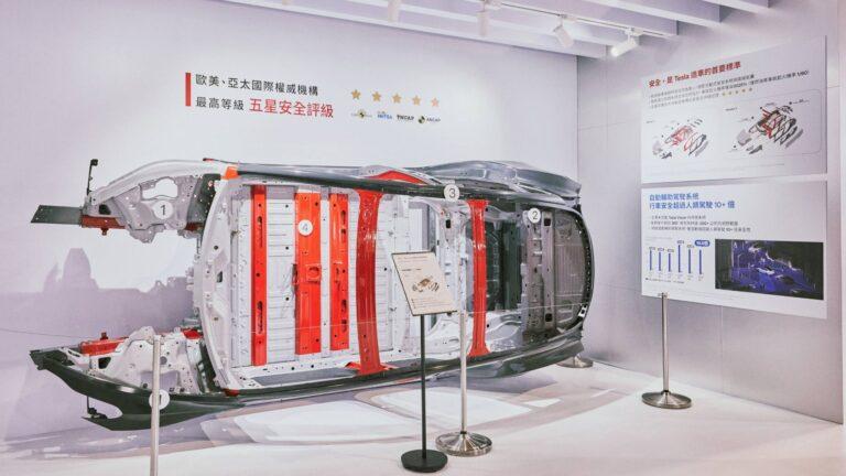 Model Y拿下交通部TNCAP「最佳旅行式車型獎」。(圖/翻攝自台灣特斯拉)