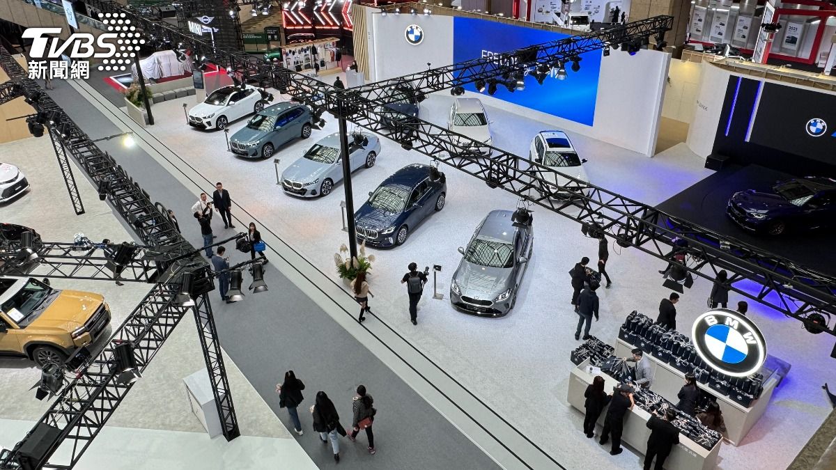 2026車展規模大縮水,移至世貿展出。(圖/TVBS)