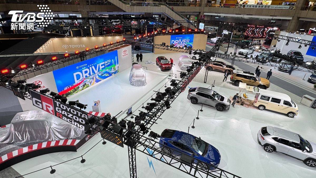 2026台北新車暨新能源車大展,日廠帶來全新車上市。(圖/TVBS)