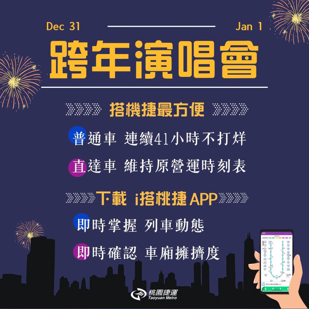 跨年捷運-跨年捷運到幾點-跨年捷運到幾點2026-跨年捷運2026-跨年捷運開到幾點-桃園跨年捷運到幾點-跨年捷運桃園-跨年捷運時間-捷運跨年末班車