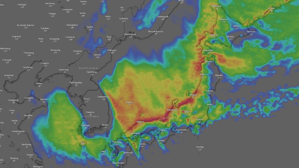 赴日跨年注意!「全境下雪」機率高 恐遇積雪、路面結冰