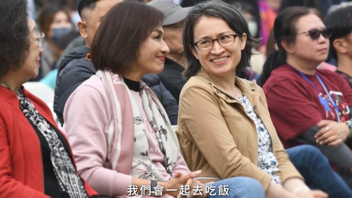 綠委邱議瑩與副總統蕭美琴姐妹情深。(圖/邱議瑩辦公室提供)