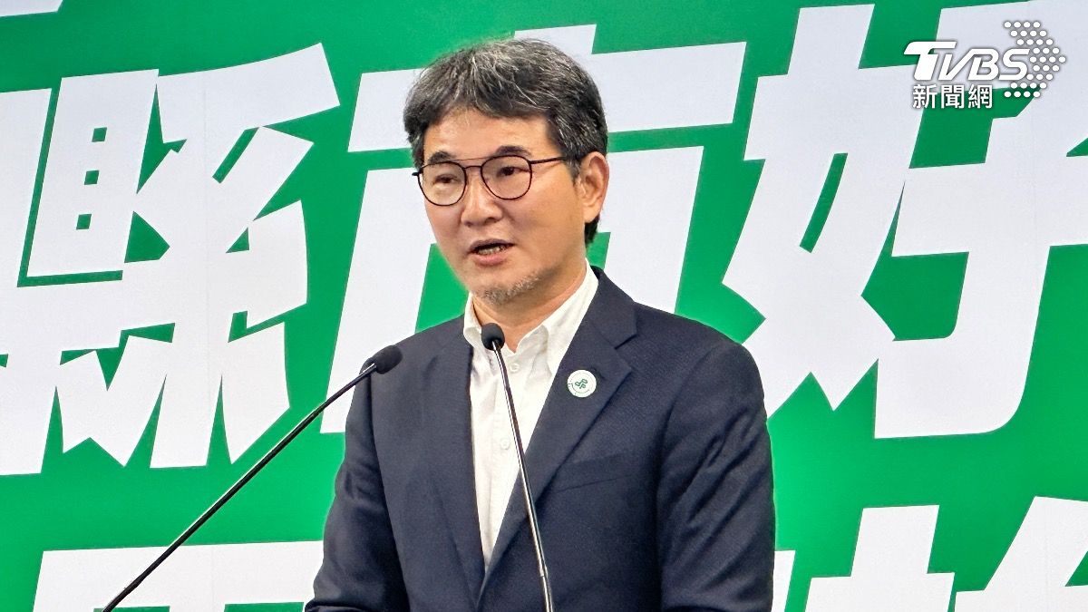 民進黨立委劉建國參選雲林縣長。(圖/潘袁詩羽攝)