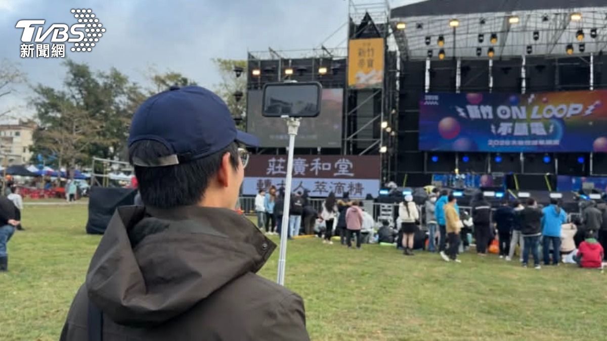 新竹跨年活動警力「升級維安規格」!無人機監控人潮,特勤部隊全面戒備(圖/TVBS)