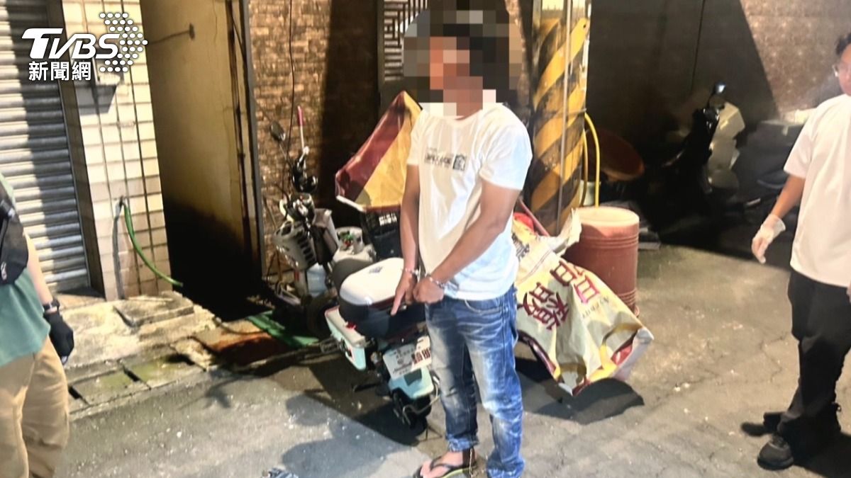 嫌犯案後逃逸，隔天在台南落網，日前檢方偵結起訴，建請法院從重量刑。（圖／TVBS）