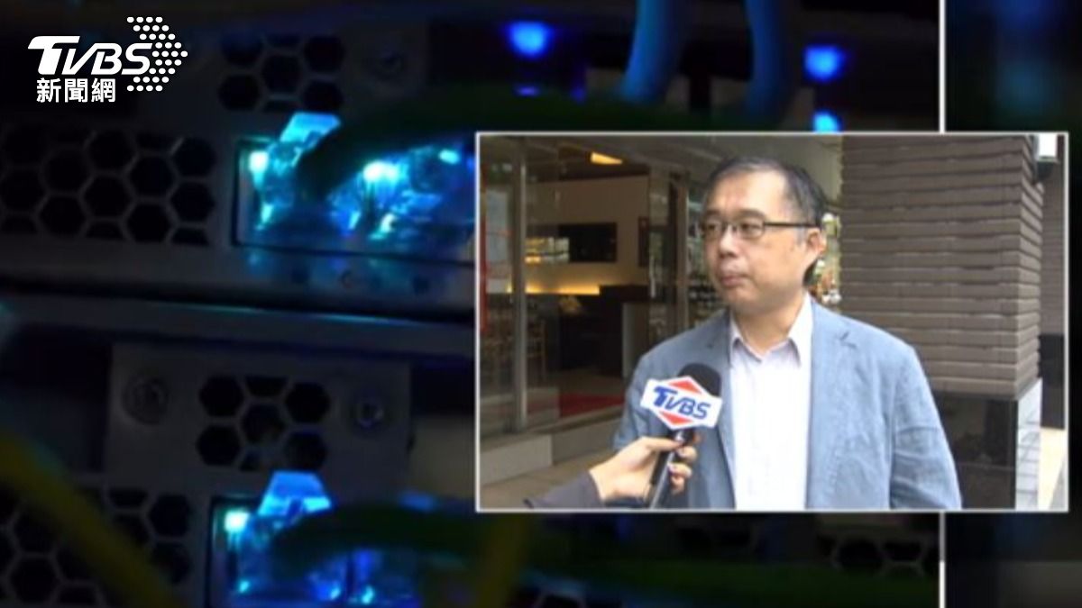 資安專家林秉忠。(圖/TVBS)