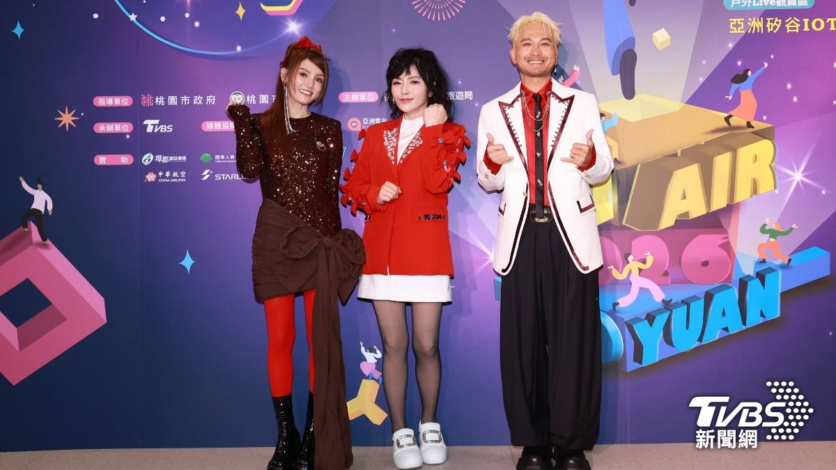 桃園跨年/KID甩肉12公斤「超尖下巴」現形! 唐綺陽送2026星座運勢
