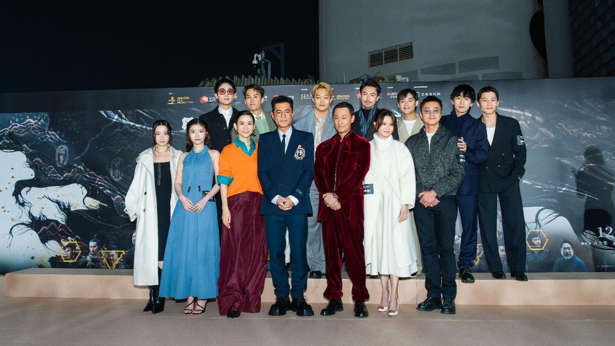 《尋秦記》在香港維多利亞港舉行首映會。（圖／華映提供）