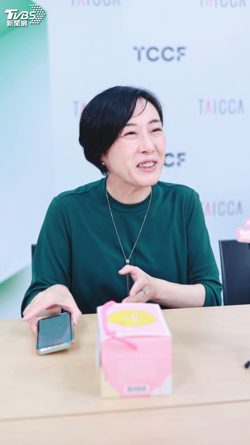 大森美香習慣在家寫作,自言自語的習慣被女兒說好怪。(圖/黃城碩攝)