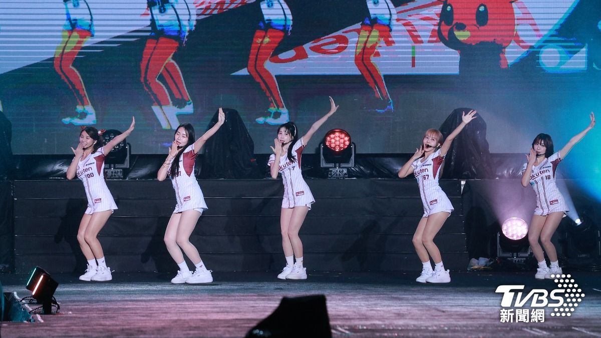 樂天女孩。(圖/黃城碩攝)