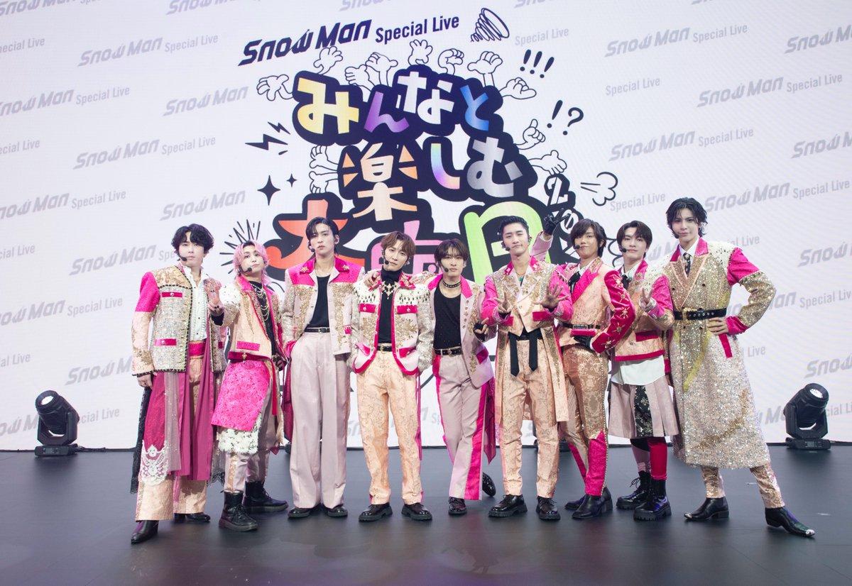 Snow Man跨年活動前還開直播陪伴粉絲。（圖／翻攝自Snow Man推特）