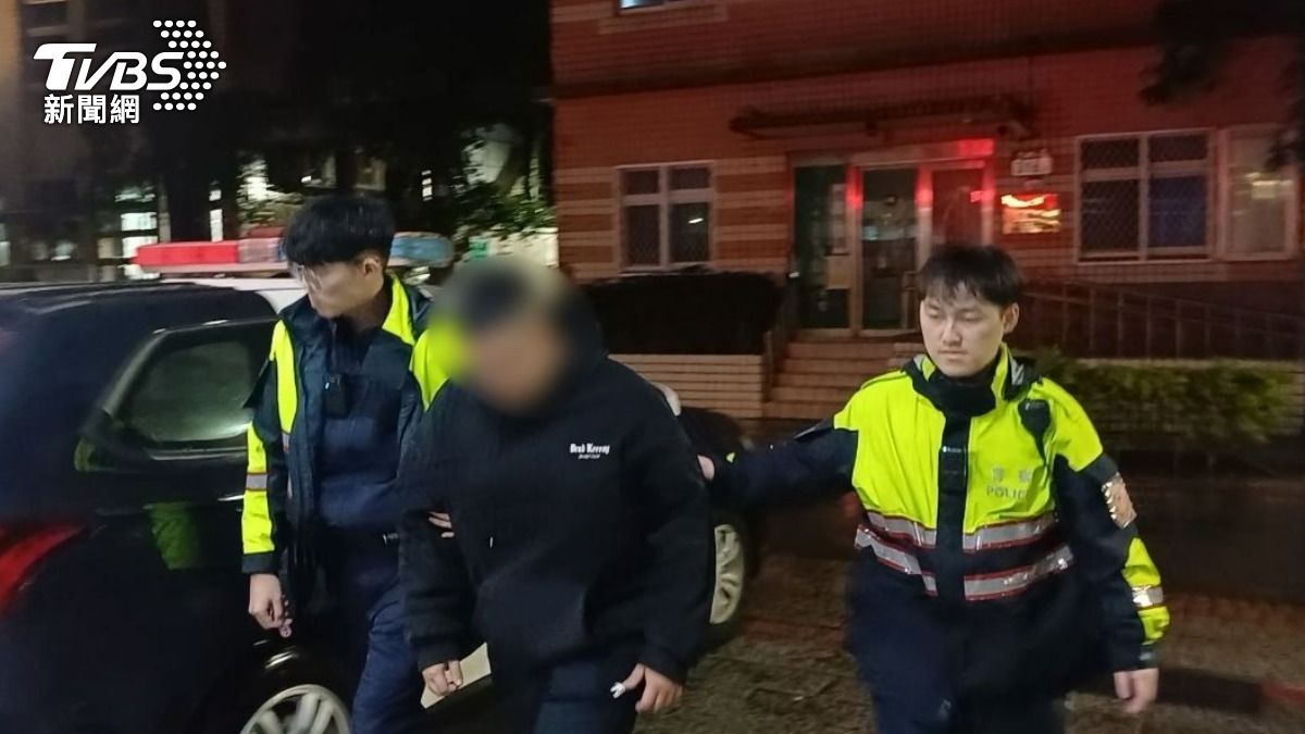 江男在台北市士林、北投以及新北市淡水區犯案被逮捕。(圖/TVBS)