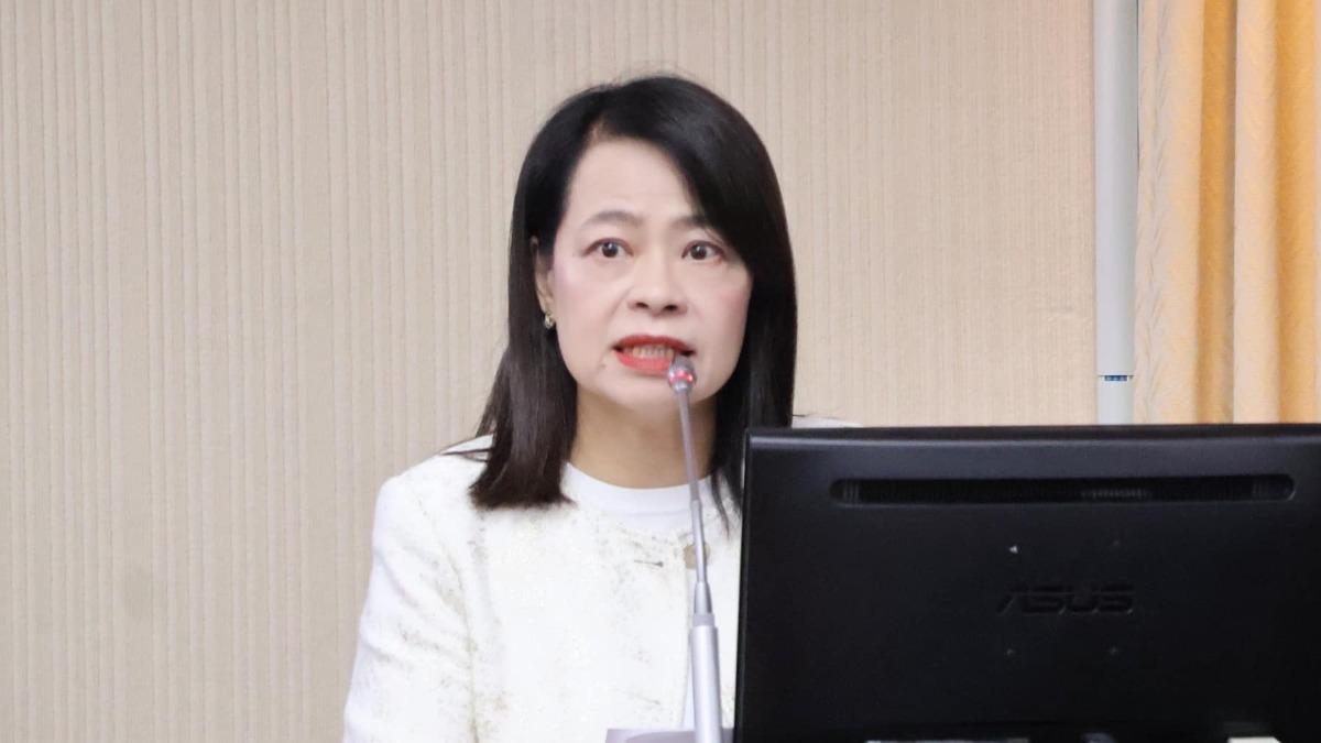 國民黨立法委員許宇甄批賴清德元旦談話空泛。（圖／許宇甄辦公室提供）