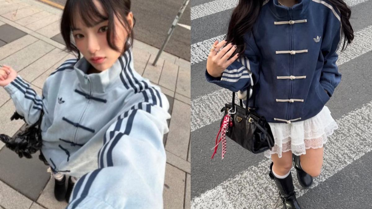 藍色百搭不挑人。(圖/翻攝自na56482n IG、小紅書)