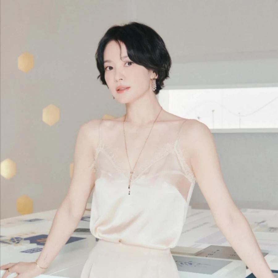 3.精靈短髮:宋慧喬同款,展現自信與俐落感!(圖/翻攝自IG@kyo1122)