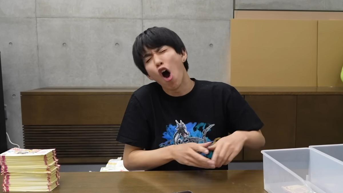 Hajime社長再度挑戰買樂透的企劃。（圖／翻攝自hajimesyacho YouTube）