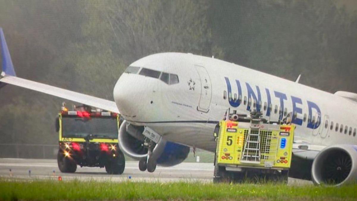 客機降落減速不足滑出跑道 美聯航機長狂道歉