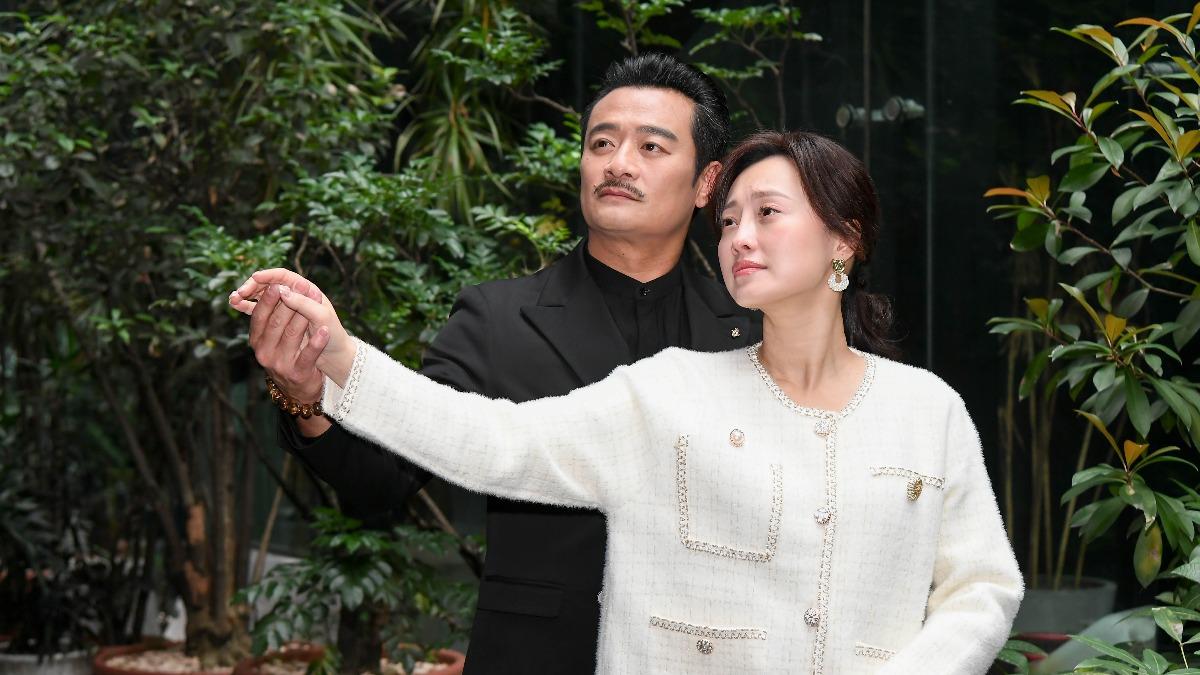 璟宣(右)、林佑星再續戲緣。(圖/三立提供)