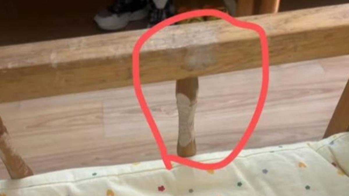 陸男童午休睡不著竟「啃爛木床」 喊:我是一隻河狸