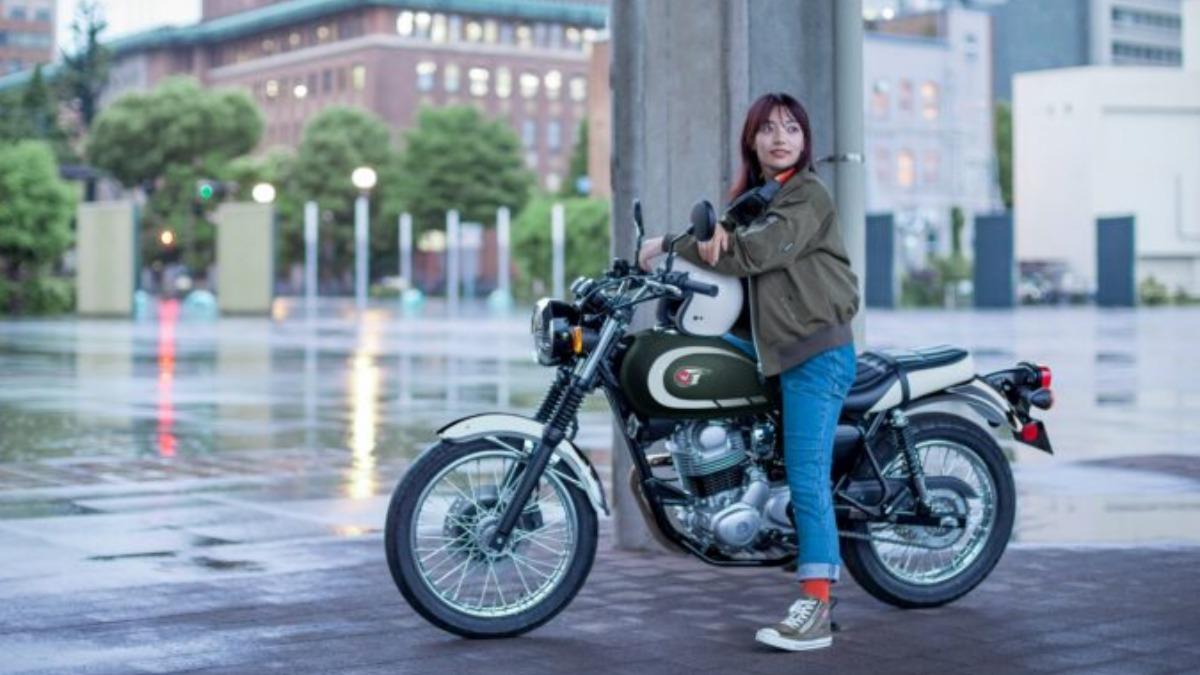 W230與Meguro S1皆搭載233c.c.單缸氣冷引擎，搭配六速變速箱。（圖／Kawasaki提供）