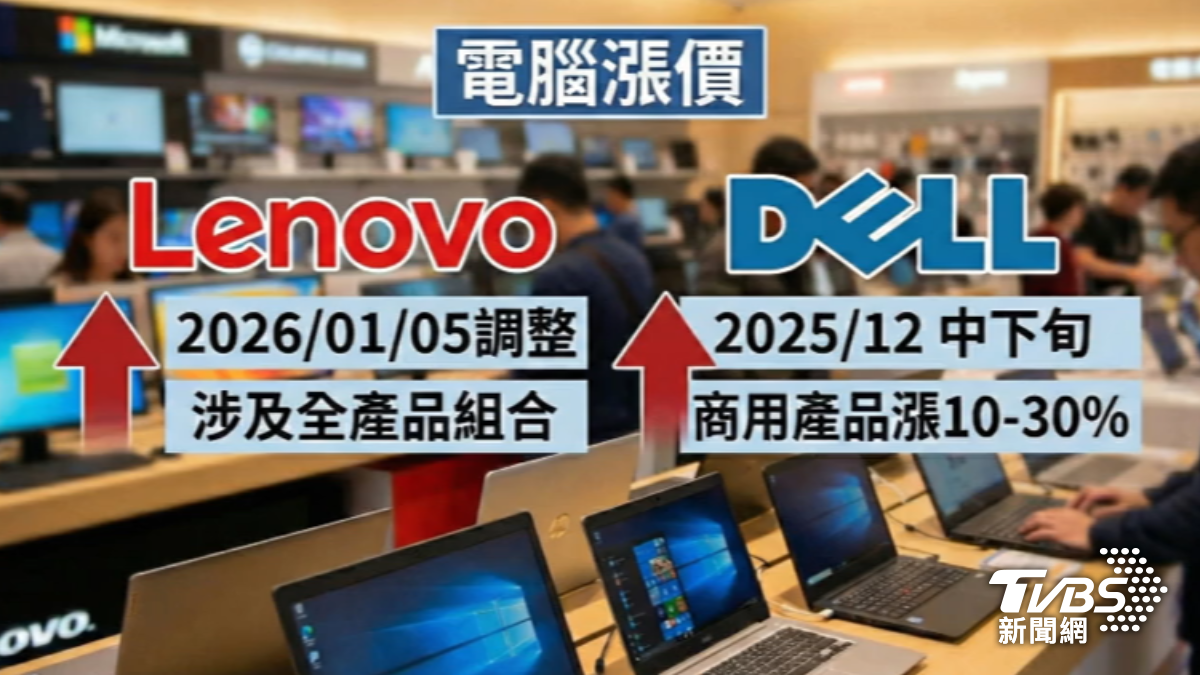 不只華碩，其他PC大廠也都紛紛宣布調漲。（圖／AI示意圖）