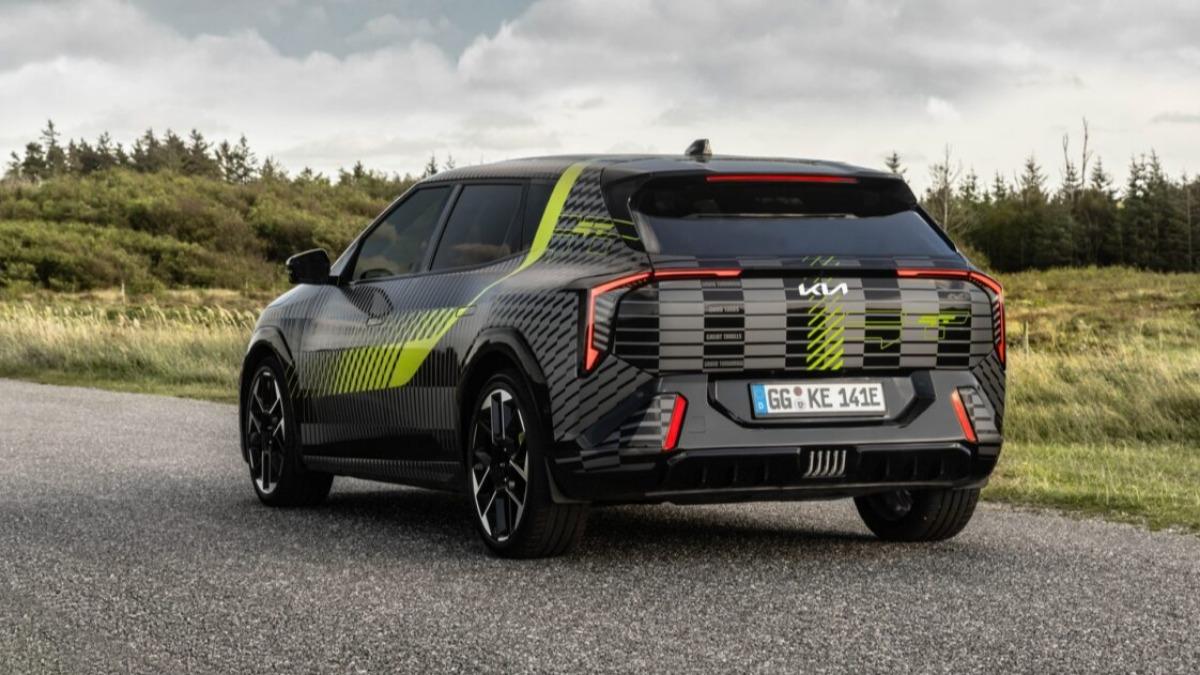 Kia一口氣推出三款全新GT性能純電車款,展現有別於Hyundai N的性能純電風格。(圖/Kia提供)